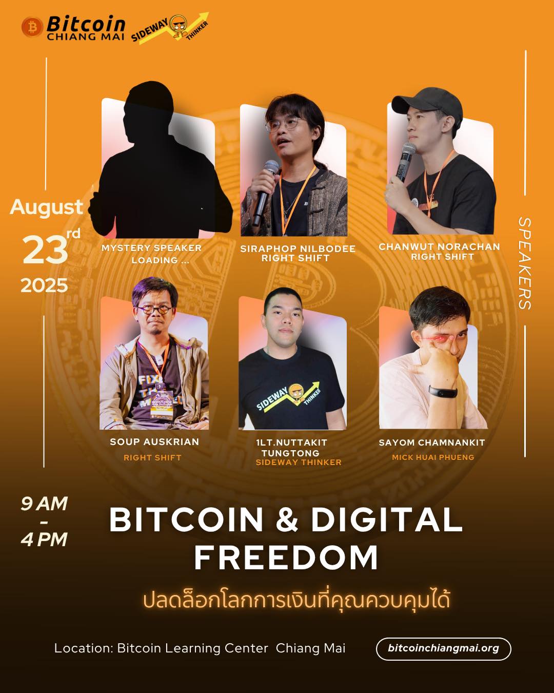 BITCOIN & DIGITAL FREEDOM ปลดล็อกโลกการเงินที่คุณควบคุมได้